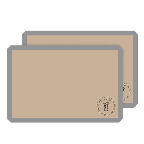 ZETHYR STREET silicone baking mat full-size 17x25 on sheet pan for non-stick baking