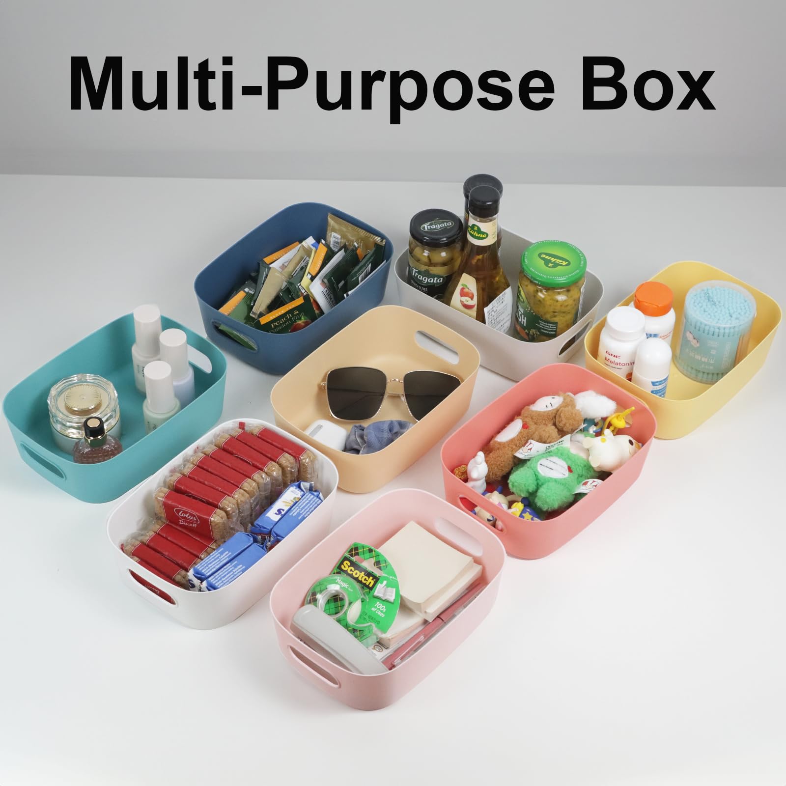 ZEXALOR bathroom storage bin keeps toiletries neatly sorted