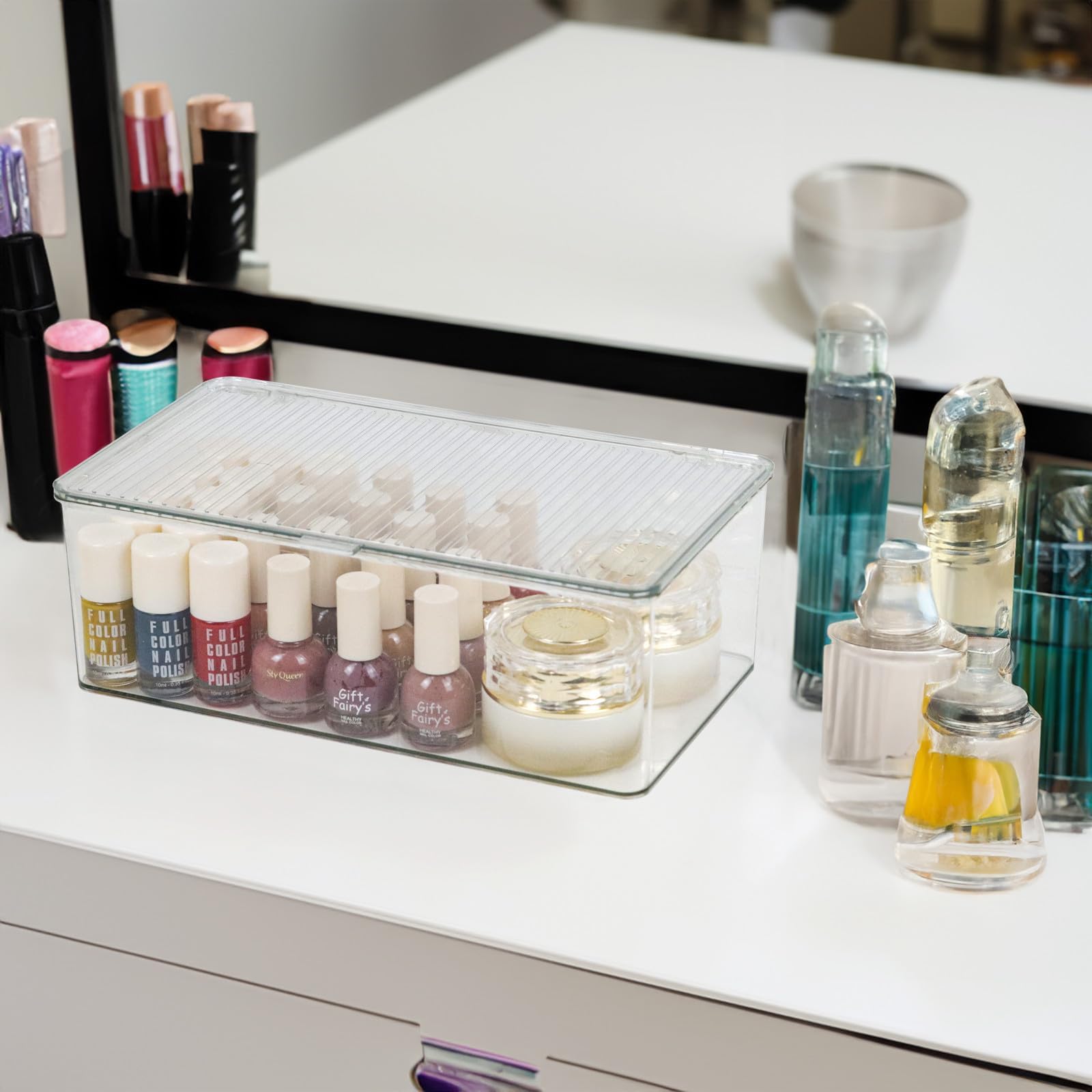 ZEXALOR office-supply-bin keeps desk items orderly and accessible.