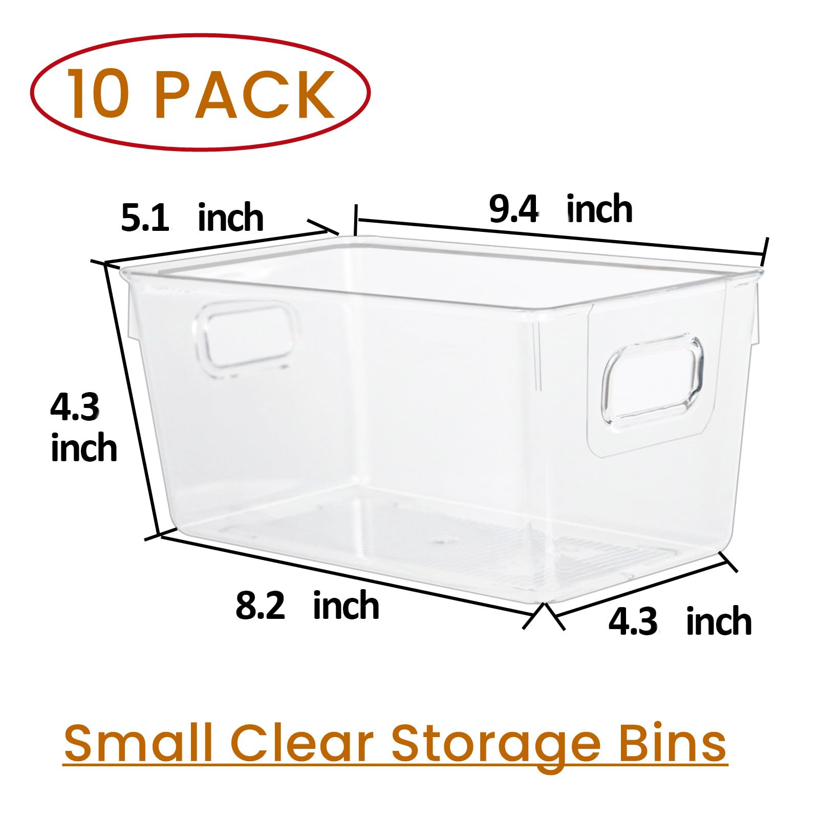 ZEXALOR scratch-resistant plastic bin cleans easily after use.