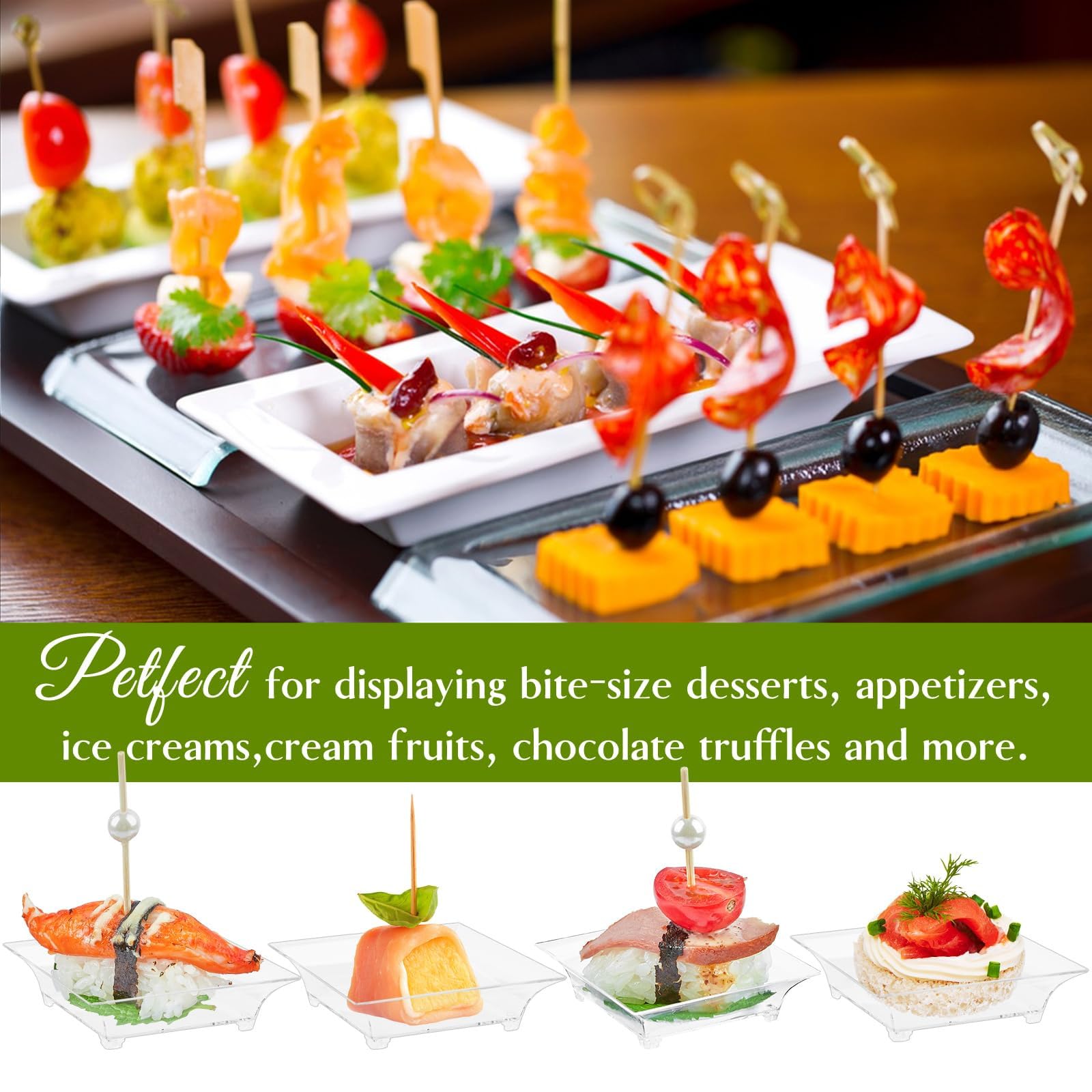 Zezzxu outdoor party plates are sturdy and crack-resistant for events.