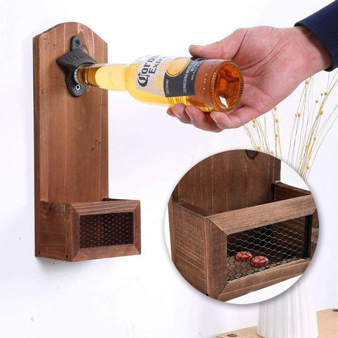 ZGZD vintage wood and cast iron design enhances any bar, kitchen, or patio.