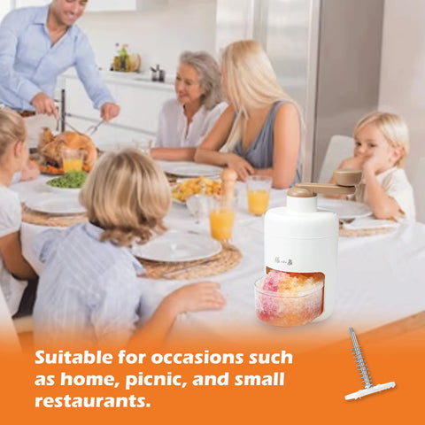 ZHANG XIAO QUAN versatile ice treats maker for drinks and desserts.