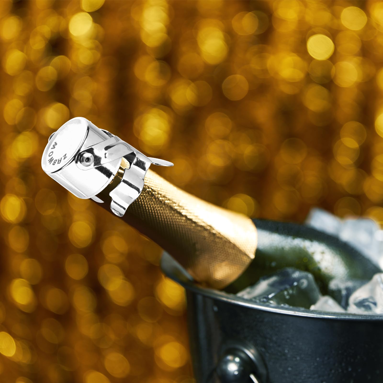 ZHBWOW champagne saver ready for your next celebration and leftovers.