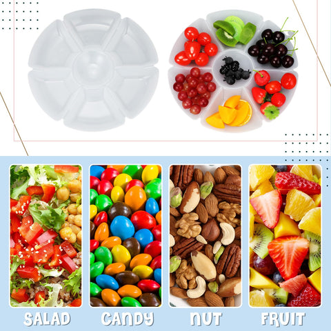 Zhehao versatile serving tray for nuts, fruits, and desserts.