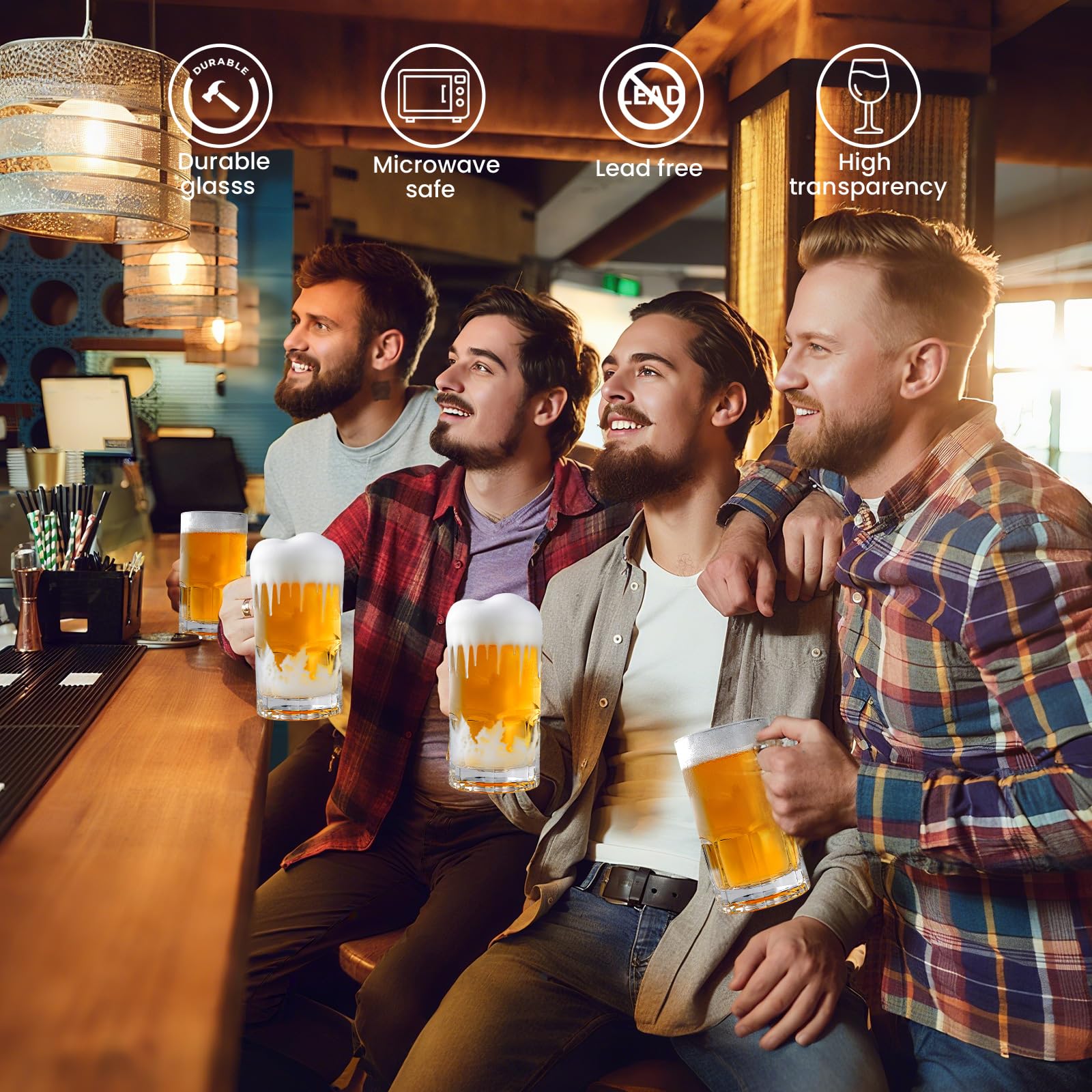 ZHENGYAOYANG 34oz mugs for easy-care and simple cleanup