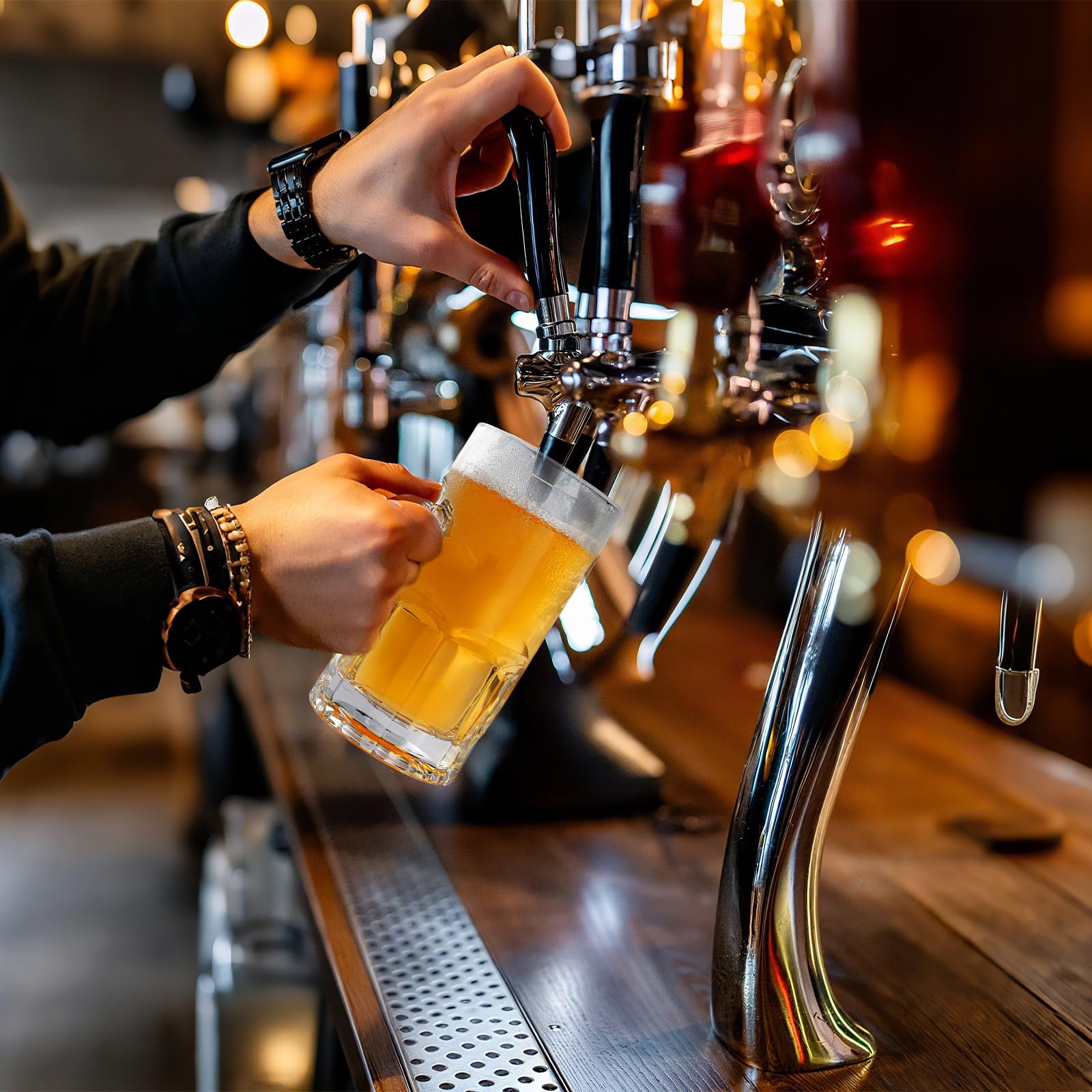 ZHENGYAOYANG 34oz mugs with dense walls for durability