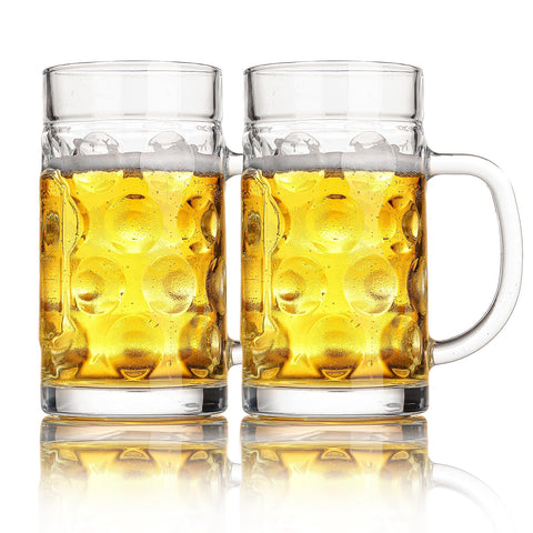 Zhengyaoyang freezer beer mug with handle keeps drinks cold.
