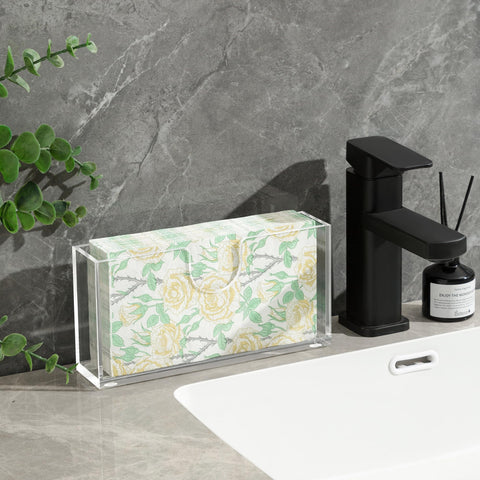 ZhiYo-Life clear napkin holder elevates dining setups at weddings or office break rooms.