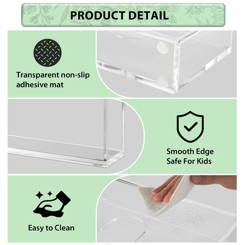 ZhiYo-Life waterproof acrylic keeps surfaces protected and easy to wipe clean.