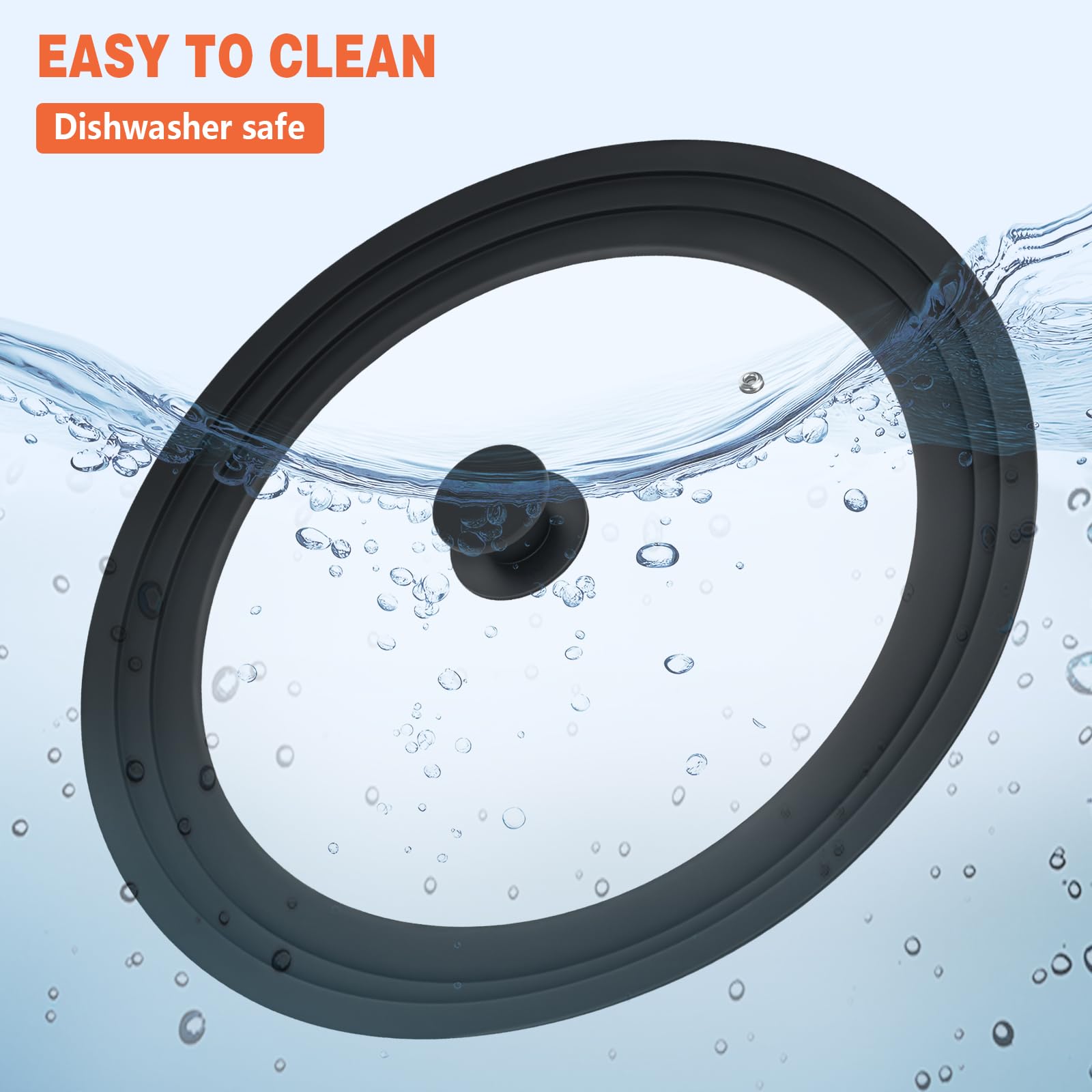 Zhulerzil lid is dishwasher-safe to simplify cleanup and save kitchen storage space.