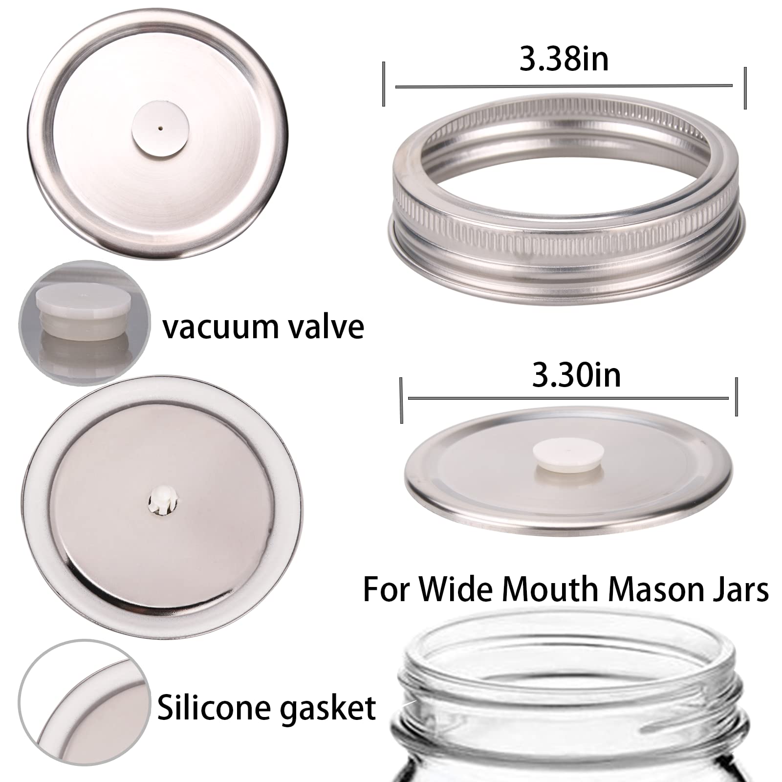 ziHenryDa fermentation-cap lids provide leak-proof sealing during batch storage.