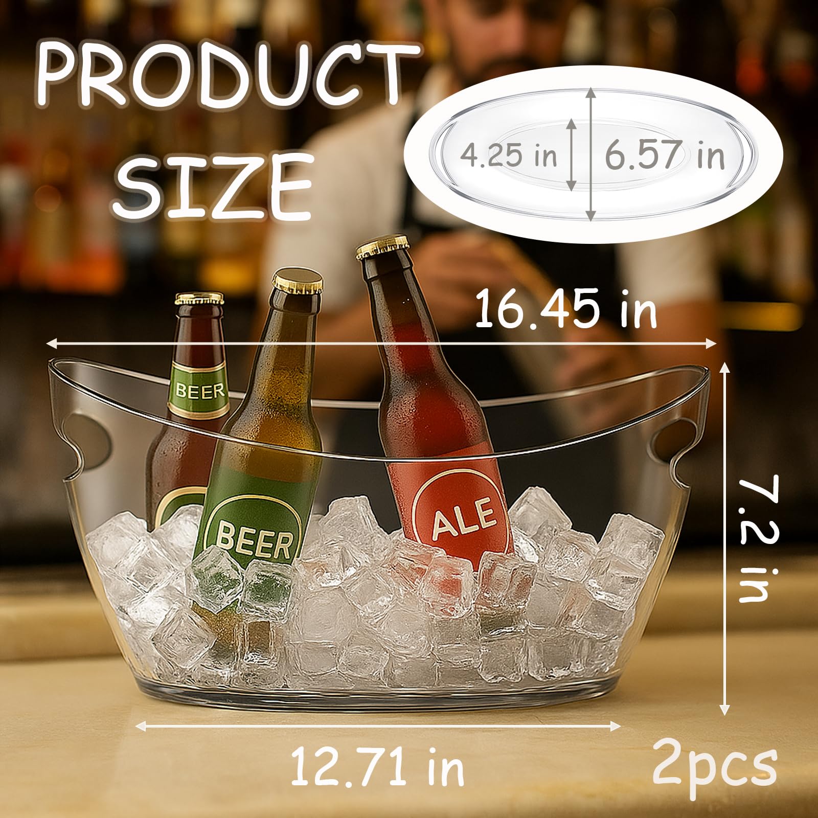 ZILAMGOO BPA-free scoops paired with buckets for easy serving.