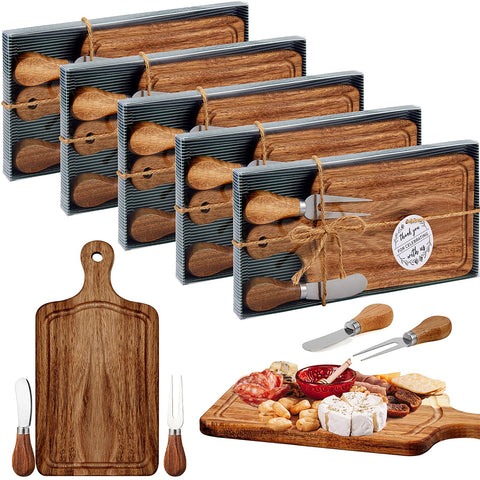 Ziliny bridal shower cheese board in acacia color for elegant prizes