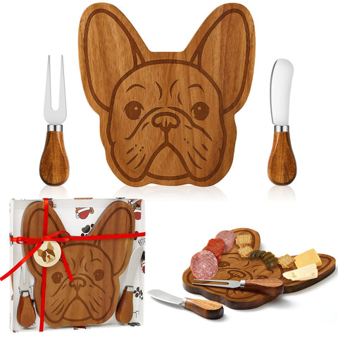 Ziliny bulldog shaped charcuterie board for stylish entertaining