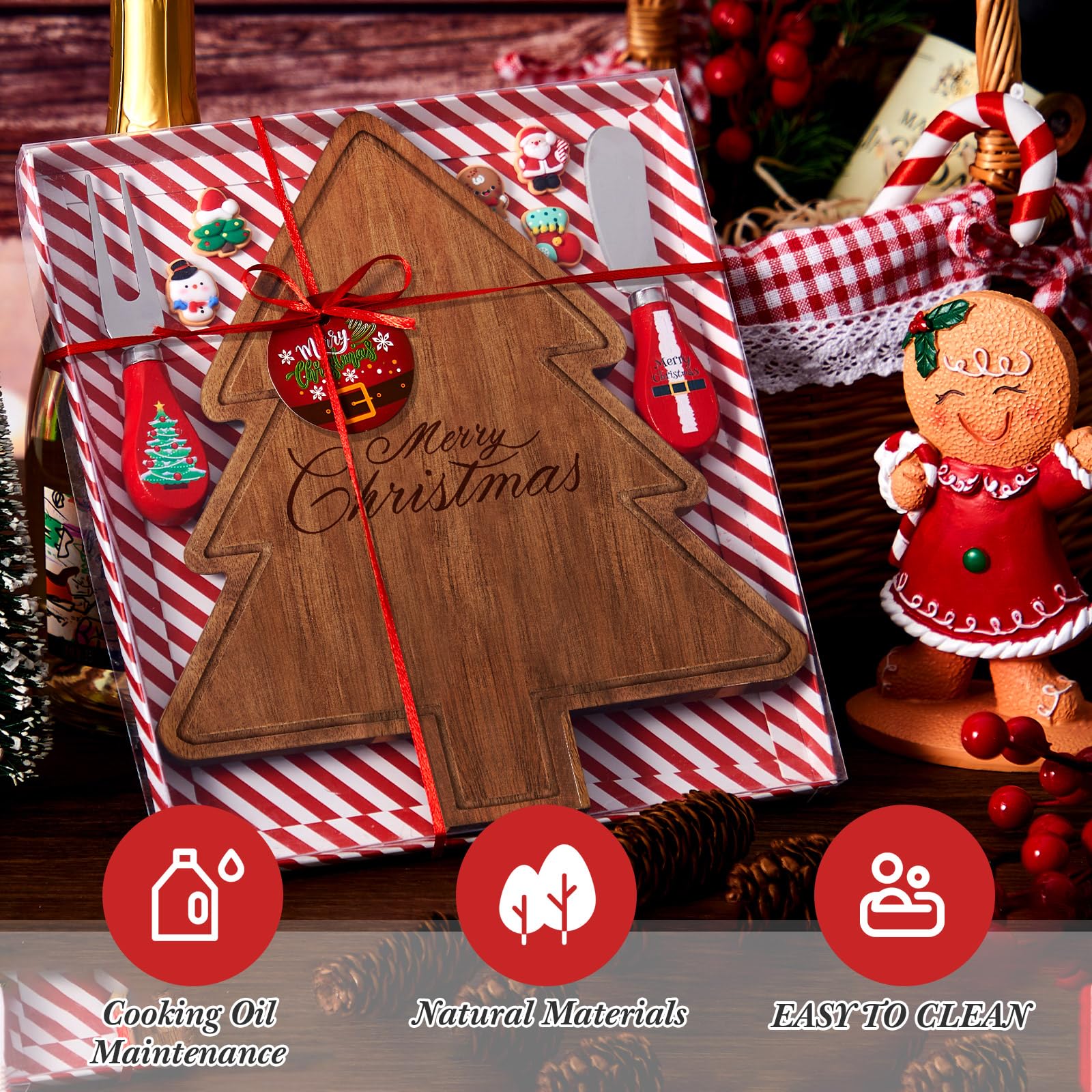 Ziliny Christmas design serving tray adds seasonal charm to gatherings