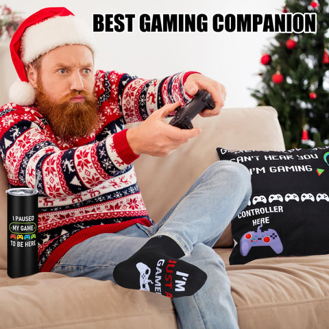 Ziliny pillow cover adds soft support and gamer themed flair