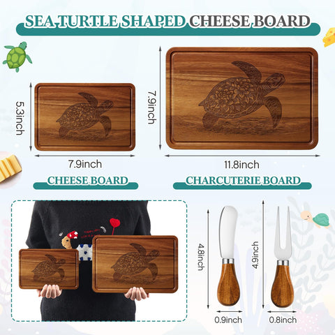 Ziliny sea turtle knife and fork set for effortless serving and presentation.