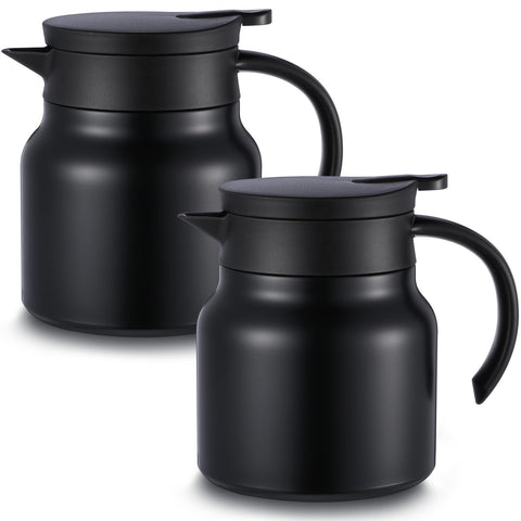 Ziliny thermal carafe with double-wall vacuum preserves heat for hours, ideal for coffee.