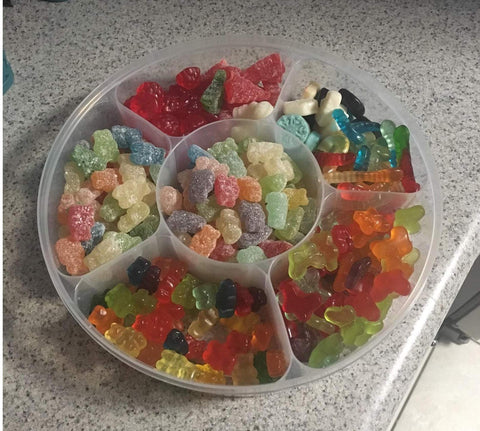 Zilpoo lunch-friendly snack tray for fruits veggies and meats