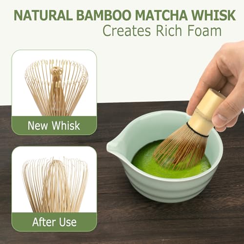 Zingbee matcha cups set for communal ceremonies and elegant presentation