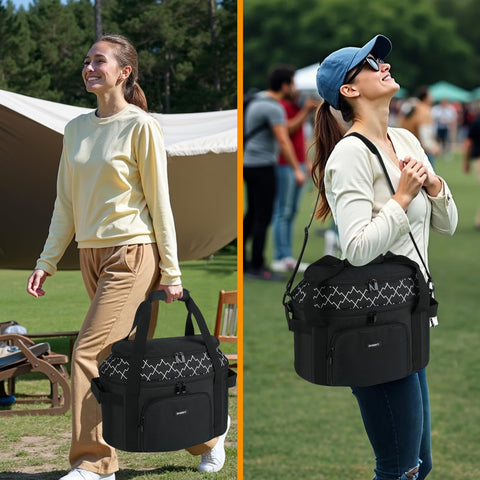 ZIOZERTT detachable shoulder strap enables easy carrying.
