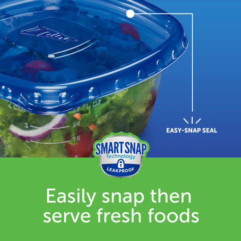 Ziploc mini containers ideal for meal prep and leftovers.