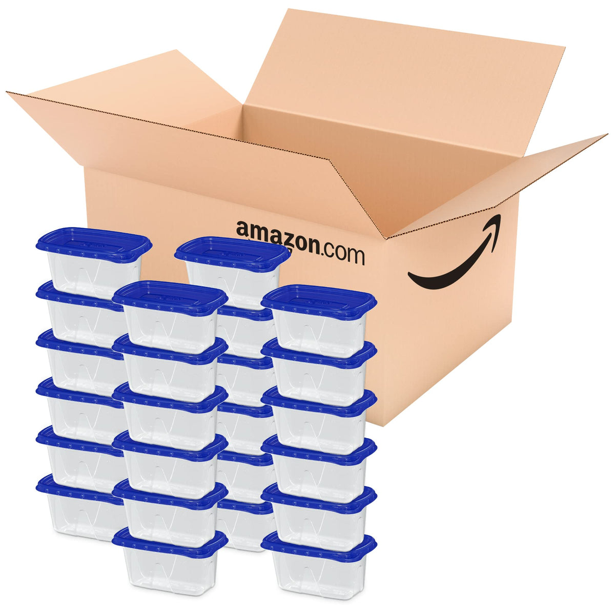 Ziploc mini rectangle containers with leakproof lids for secure storage.