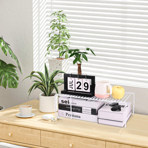 Ziroland multipurpose wire shelf offers easy access to essentials