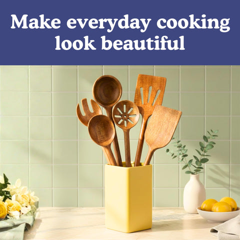 Ziruma complete 6-piece kitchen tools set for versatile cooking tasks.