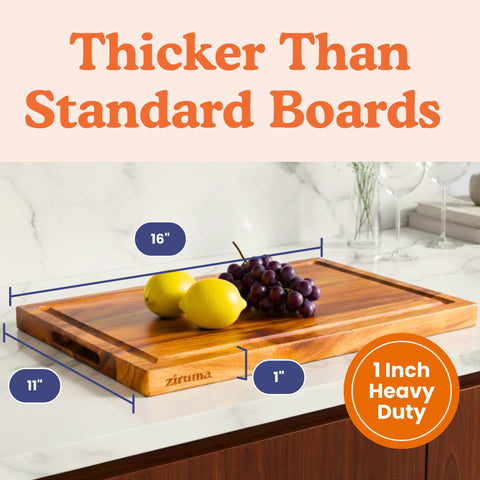 Ziruma durable kitchen prep board designed for daily use in busy homes.