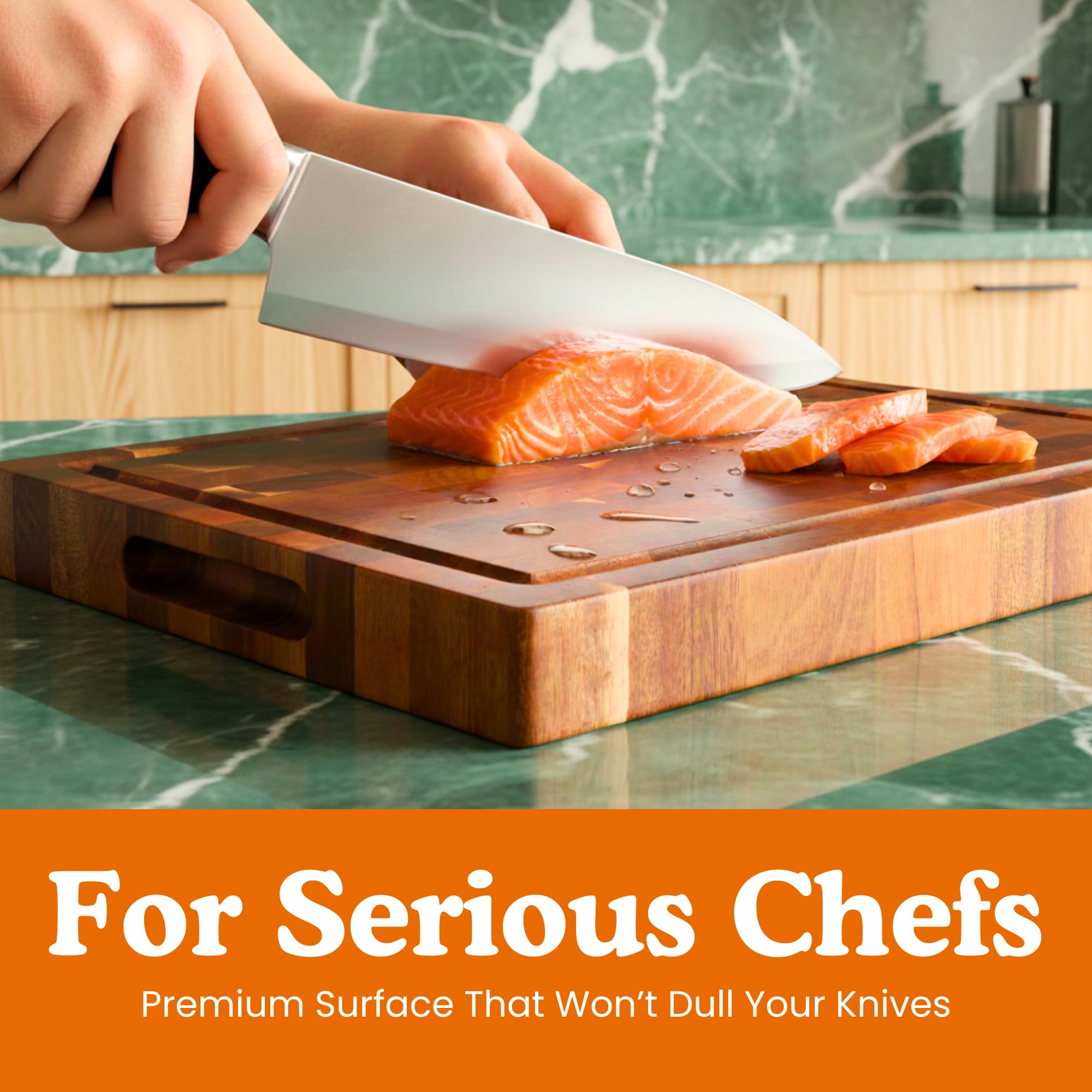 Ziruma gift-ready cutting board for housewarmings and cooking enthusiasts.