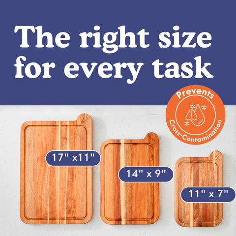 Ziruma small 11x7 cutting board ideal for snack prep