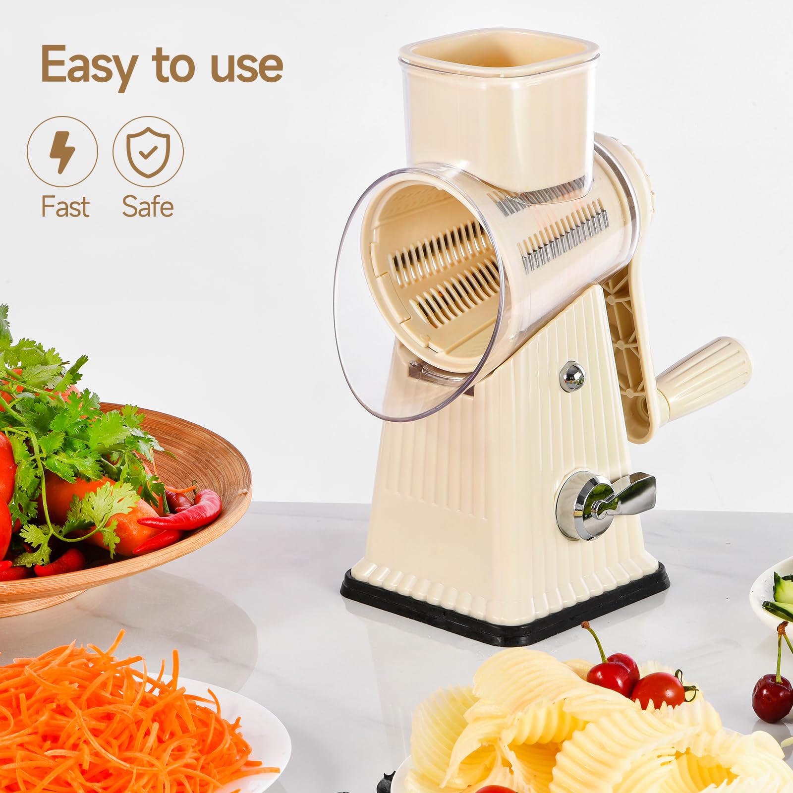 Ziweaye Xilrvna dishwasher-safe design for easy cleanup