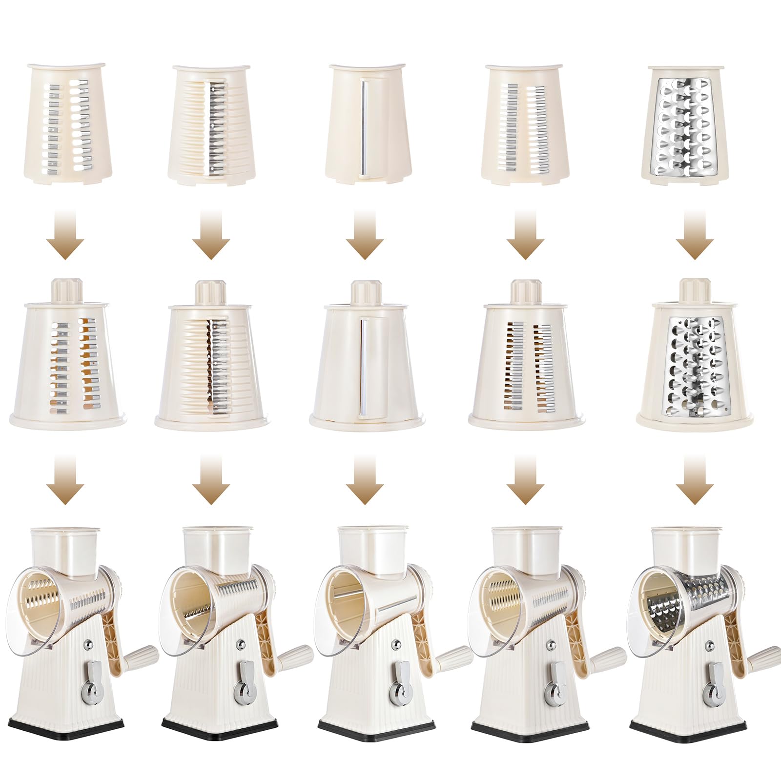 Ziweaye Xilrvna easy-to-clean parts save time during prep
