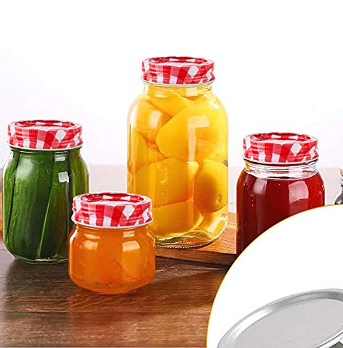 Zizasary tinplate lids offer durable, reusable sealing for canning tasks.
