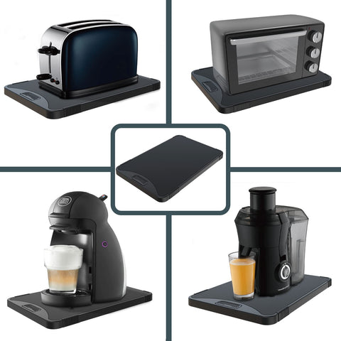 ZIZNBA rolling tray easy-clean finish simplifies cleaning after use