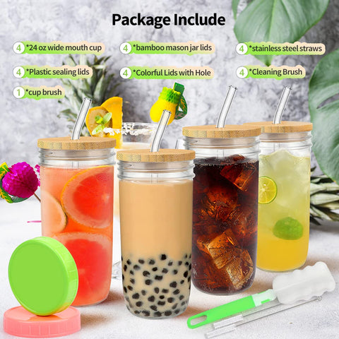 ZIZOTI glass straws provide a crystal-clear, toxin-free drinking experience.