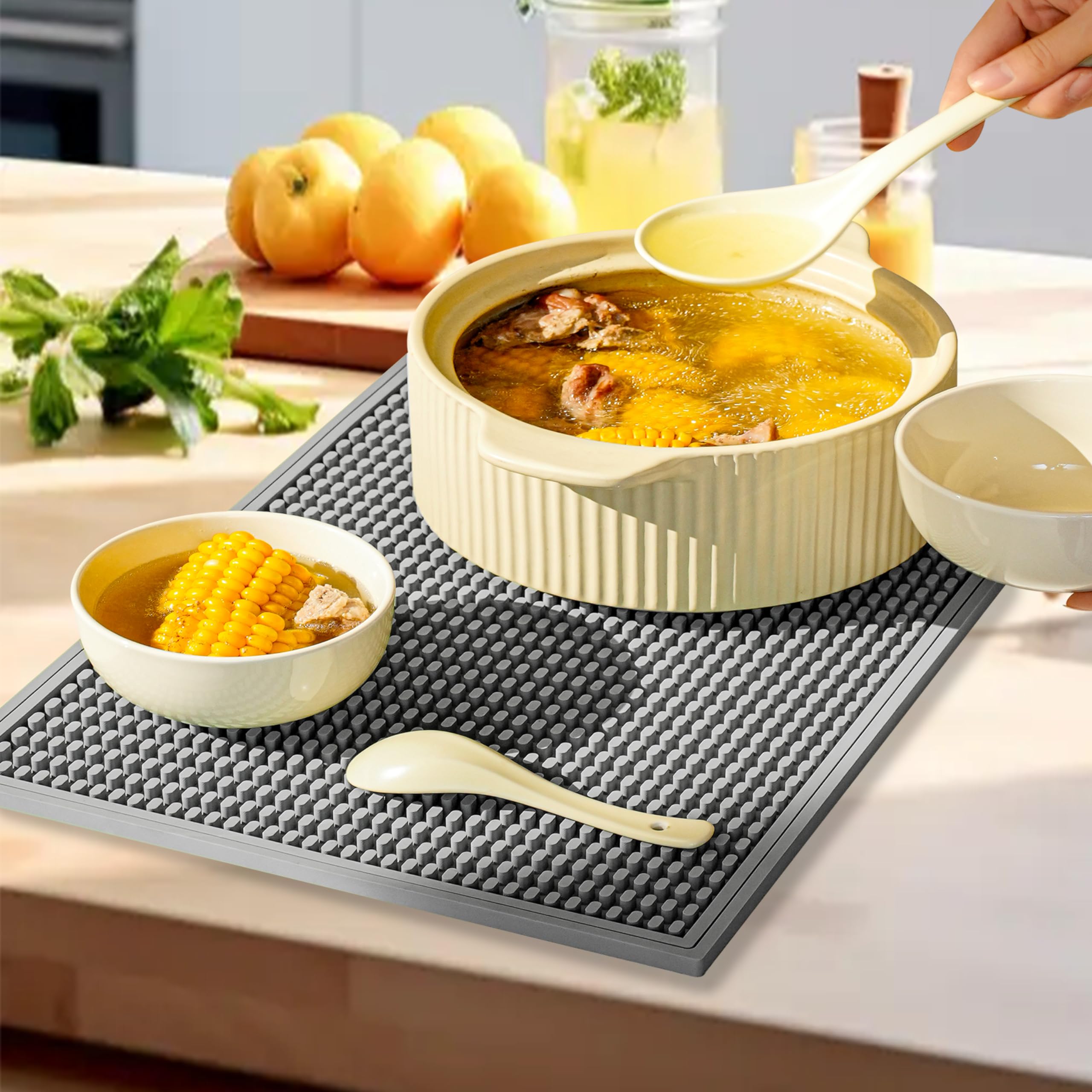 ZJWZLG bar mat suited for home bars and cocktail setups with style.