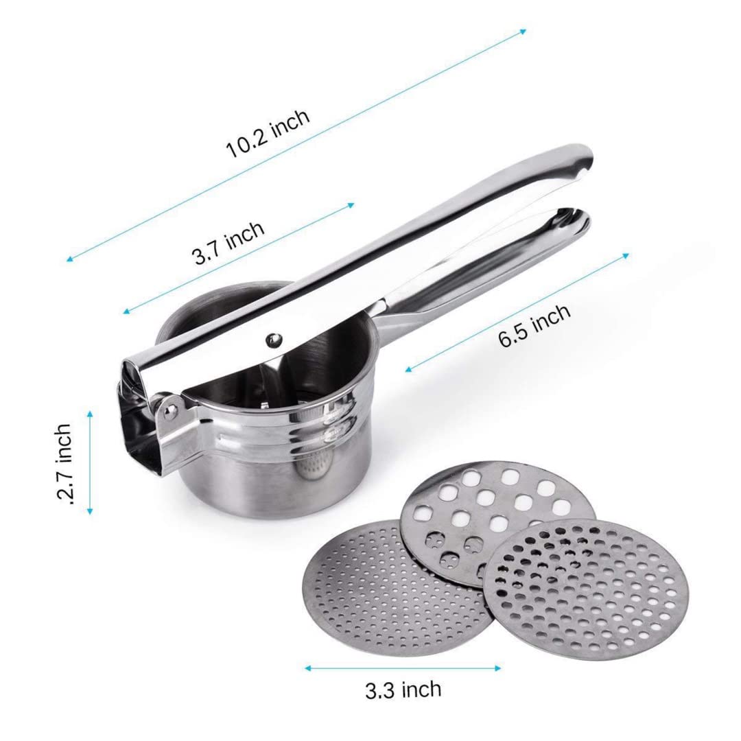 ZKKEIIE ricer easy disassembly for quick cleaning and compact storage.