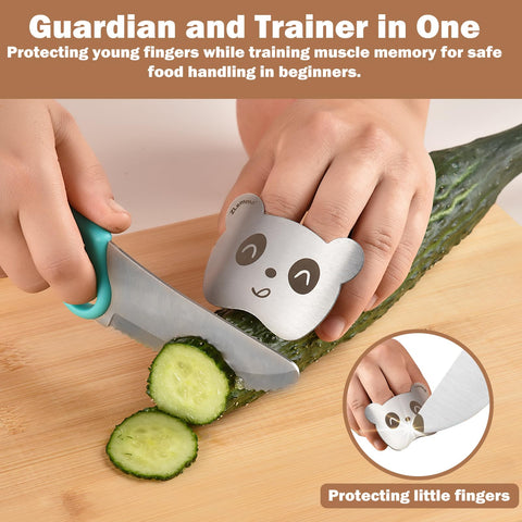 ZLemma panda-design stainless steel guards ready for durable protection.