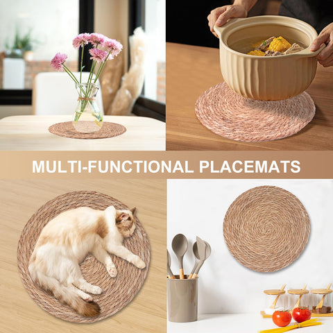 ZLMXXT heat-resistant placemats safeguard surfaces during hot dishes