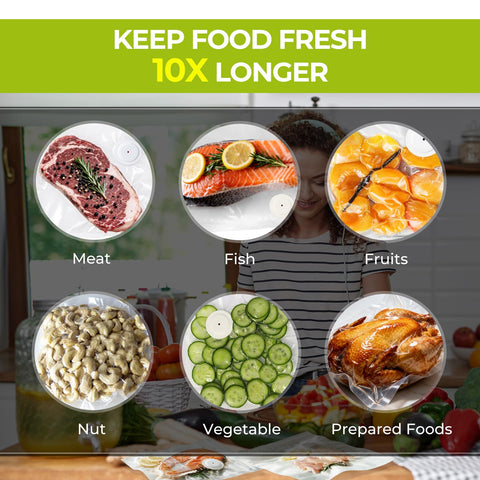 ZLTMYI freezer-safe bags keeping leftovers fresh longer in the freezer.