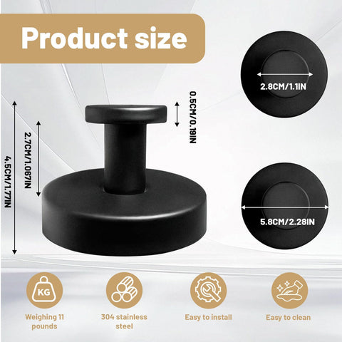Zloeoa wreath hanger on glass offers secure display without drilling.