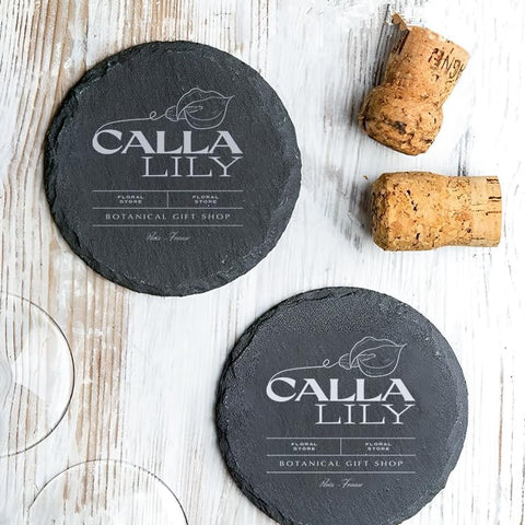ZLOMD easy-clean slate coaster, quick wipe to maintain look