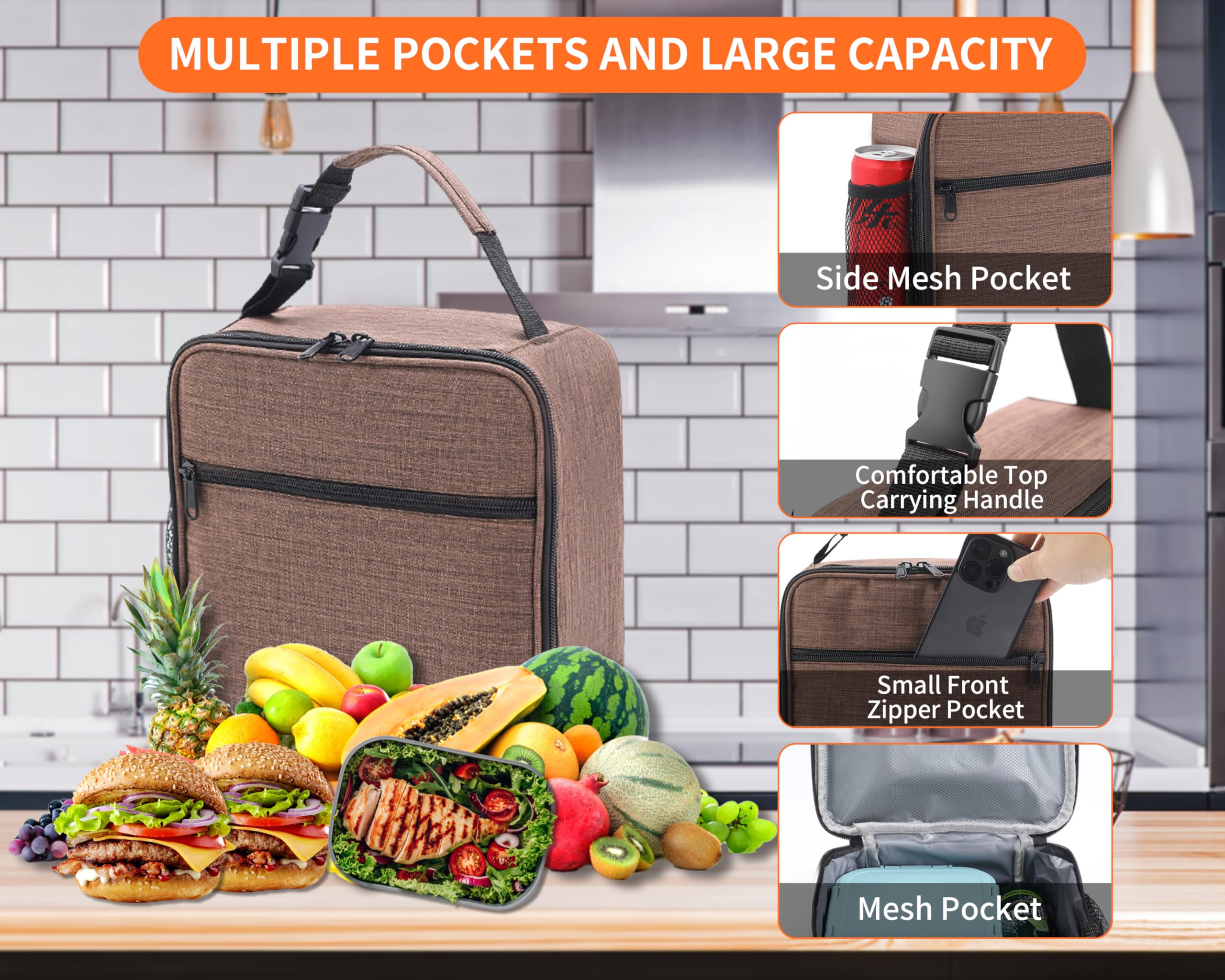ZM-YOUTOO lunch box interior insulation helps keep meals fresh during commutes