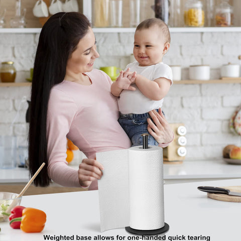 ZMGNND versatile holder suits kitchen and bathroom tasks with style.