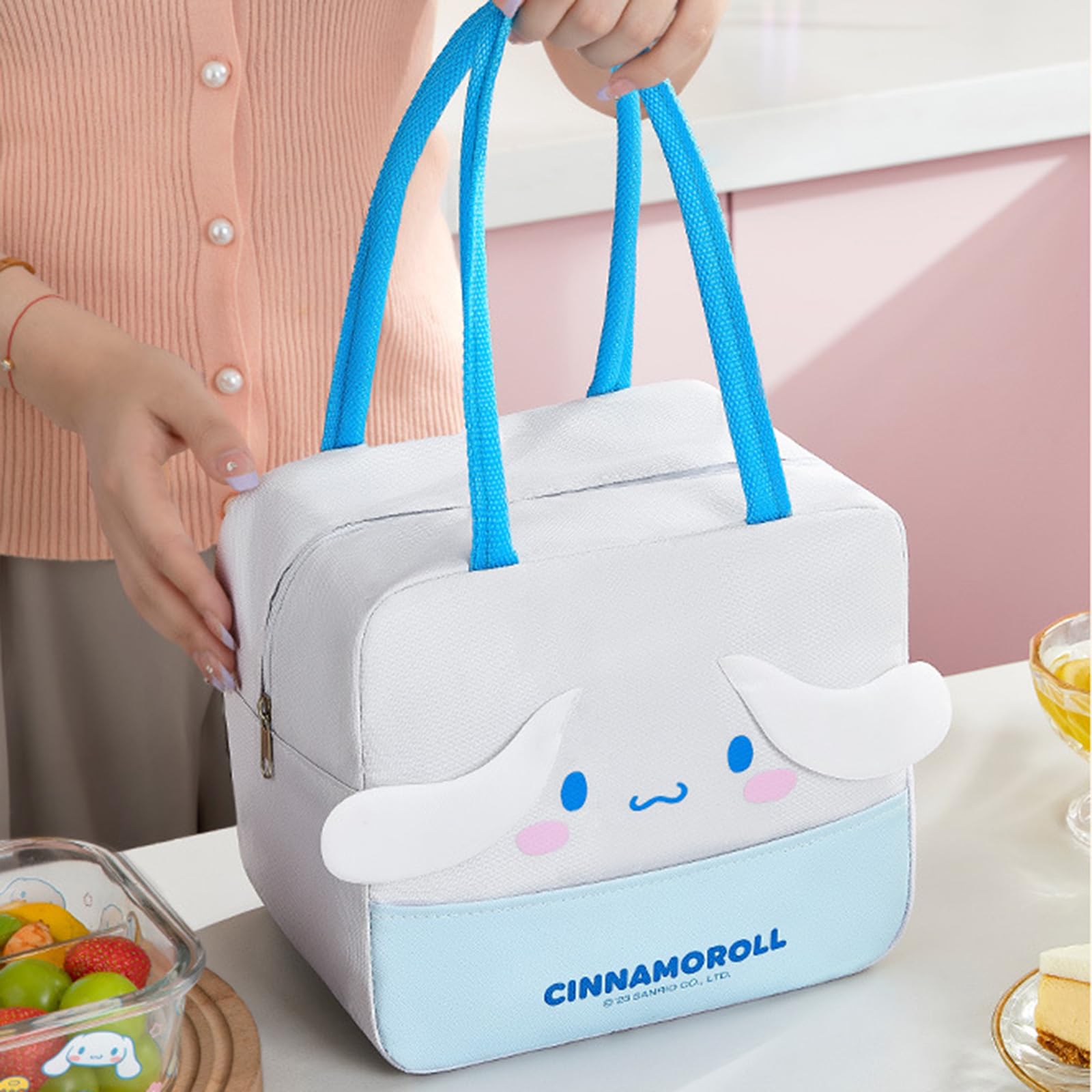 Zmioviq leakproof cartoon lunch box keeps beverages secure
