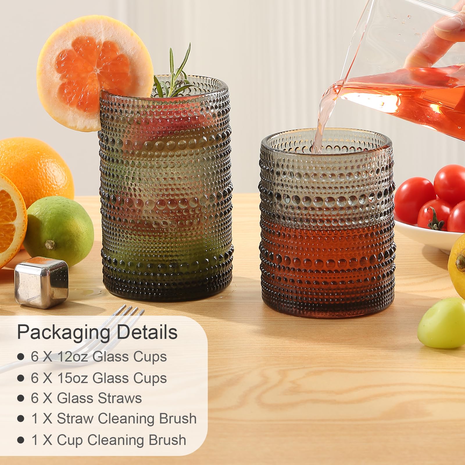 ZMOWIPDL cup cleaning brush keeps glassware spotless.