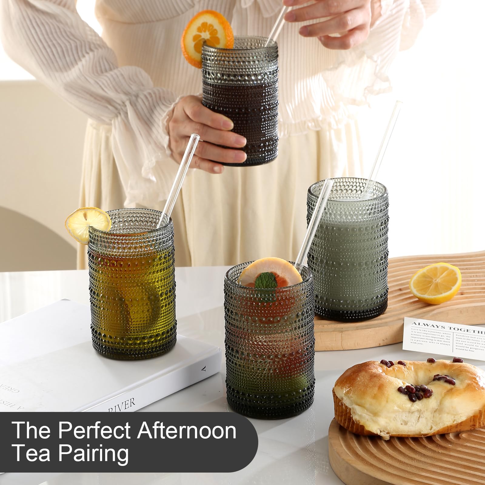 ZMOWIPDL dishwasher-safe glassware for everyday use.